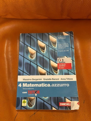 Zanichelli matematica azzurro - zanichelli, matematica.azzurro