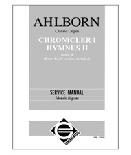GEM AHLBORN Chronicler Hymnus II Service Manual Schematic Diagrams Schaltplan