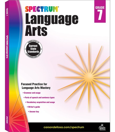 Spectrum grade language arts - spectrum,