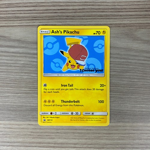 Ash pikachu carta promo - pikachu,