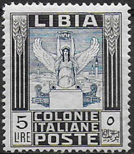 1940 libya winged victory - winged,
