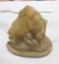 Scultura Sacra Famiglia Natività Cera D' Api