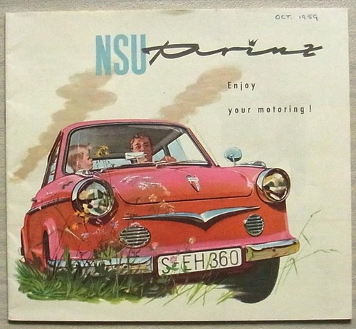 Nsu prinz brochure vendita - nsu,