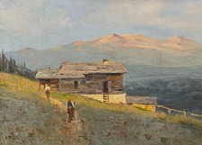 Enrico Myller (XX) - Paesaggio