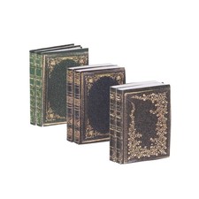 3 Pezzi Decorazione Libri Casa