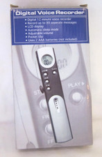 Dittafono registratore audio digitale 12 minuti/99 messaggi mini spia - nuovo!