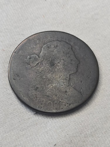 1803 one cent - large, fraction
