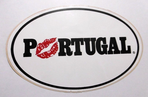 Adesivo souvenir portugal love - adesivo,