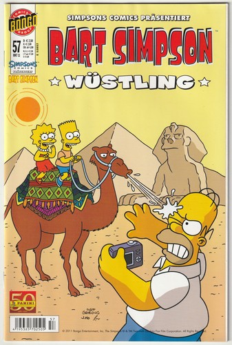 Bart simpson 57 panini - ✪,