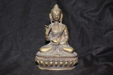 Statua Buddha in ottone idolo