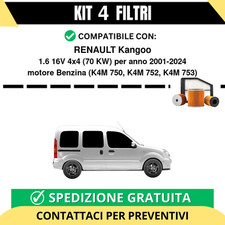 Kit 4 Filtri Tagliando per