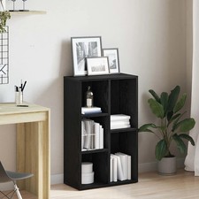 Libreria Rovere Nero 50x25x80
