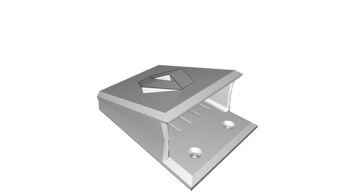 Supporto muro porta tessera - supporto,
