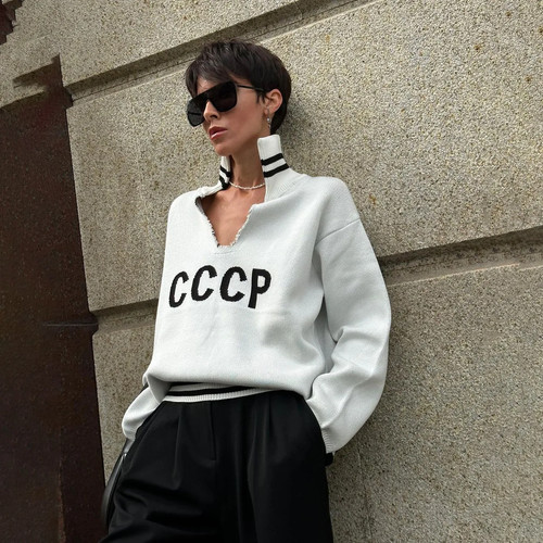 Maglione maglia pullover cccp - maglione,