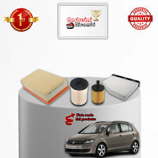 KIT TAGLIANDO 4 FILTRI VW GOLF PLUS 1.9 TDI 77KW 105CV DAL 2005 ->