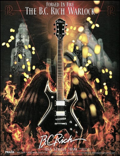 Pubblicità chitarra - b.c.,