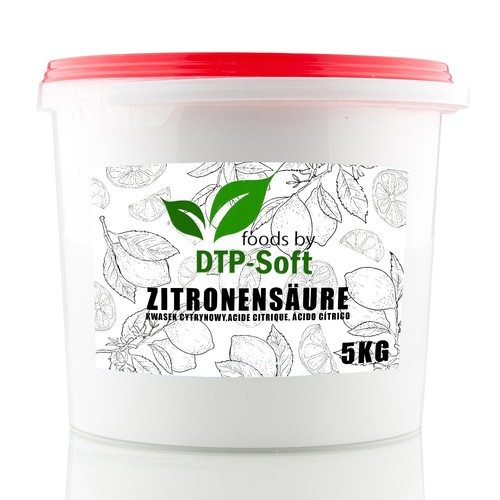 5kg acido citrico - 5kg,