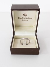 VENDO FEDE ETERNITY ORO BIANCO 18KT. G 3.01 E DIAMANTI 1.02 CT. MISURA 20