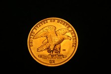 Daniel Carr 2012 Winged Liberty USNA Trade $2 finitura rame satinato