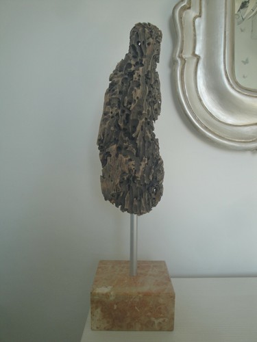 Scultura legno mare - scultura,
