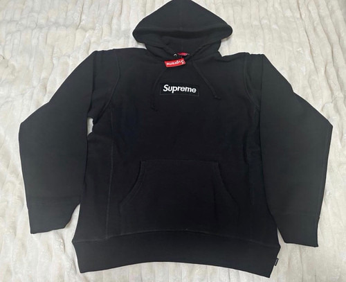 Supreme black box logo - black,