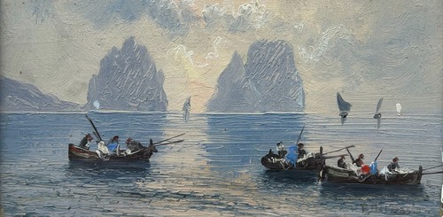 Fernando del basso - basso, dipinto