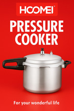 PENTOLA A PRESSIONE PER PIANO AD INDUZIONE E GAS  ACCIAIO ALLUMINIO 9 LITRI