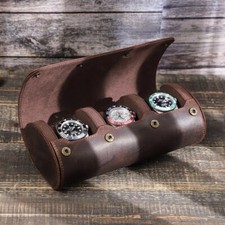 Lusso 3 Slot Orologio Roll Box
