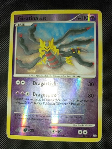 Carta pokémon giratina 127 - carta, 28/127