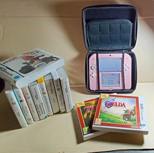 Nintendo 2ds pink pal console - nintendo,
