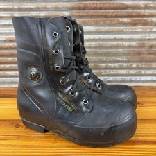 Stivali vintage Bata Mickey Bunny 9W clima freddo estremo neri 1976 militari TESTATI!!