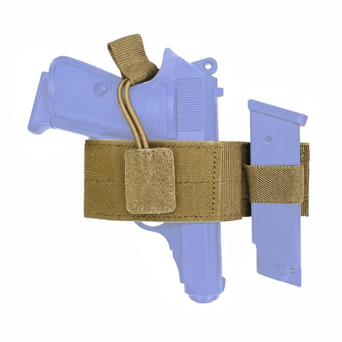 Hook and loop - and, holster