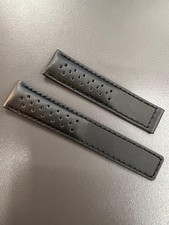 Black Leather Strap 20/18mm