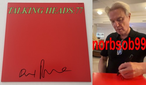 David byrne autografo - david,