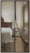Zanzariera Magnetica per Porte Finestra 100x240cm Tende Zanzariere con Calamita