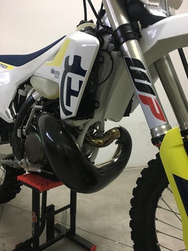Carbon enduro exhaust pipe - exhaust,