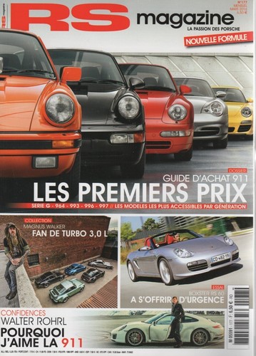 Magazine 177 porsche 987 - magazine,