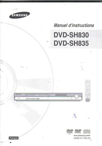 Samsung 830 835 france dvd - france,