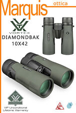 VORTEX BINOCOLO DIAMONDBACK HD 10X42 GARANZIA A VITA     ottica Marquis