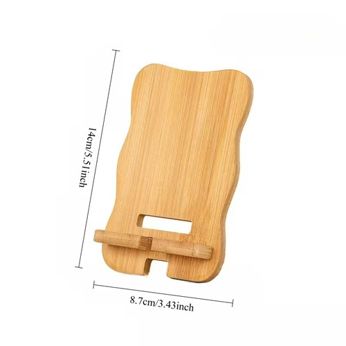 Supporto legno per telefono - in,