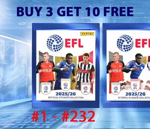 Collezione figurine panini efl - figurine,