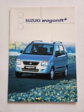SUZUKI WAGON R SALES BROCHURE
