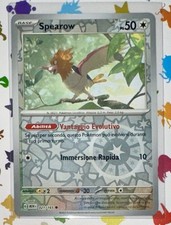 POKEMON SPEAROW REVERSE FOIL 021/165 SET 151 ITALIANO MINT NUOVO!