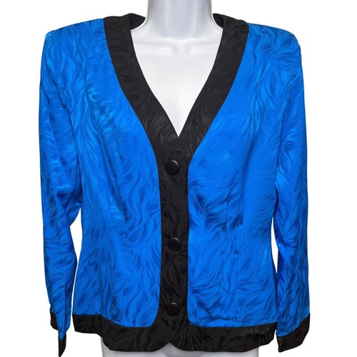 Blazer jacquard vintage anni