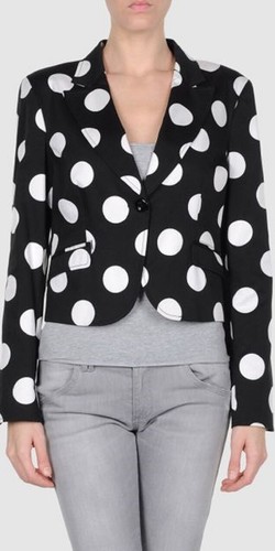 Giacca moschino nero bianco - nero/bianco, a