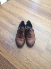 Scarpe donna Oxford marrone 