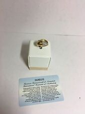 ANELLO DAMIANI ORO BIANCO/GIALLO 18 KT CON DIAMANTI 0.31 H REF. DAN50818