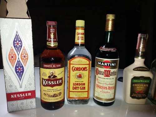 Lotto bottiglie whisky - n.6,