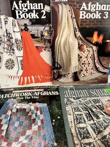 Afghans volantini vintage - afghans,