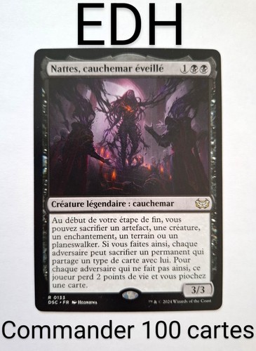 Mtg commander deck nattes - mtg,